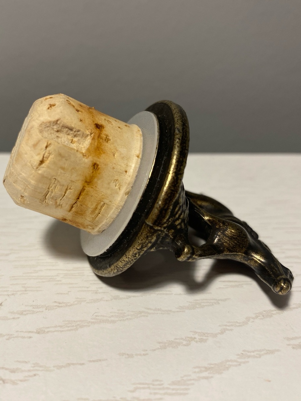 Blantons “A” Horse w/ Jockey Cork Bottle Top - Picture 4 of 4
